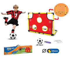Arco de Futbol con lona de emboque, inflador y pelota 13303 - comprar online