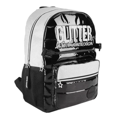 Mochila Escolar Zaphir espalda 18” Glitter, 12977