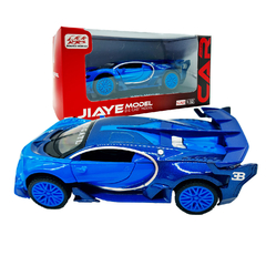 Auto Deportivo Colección, con luces y sonidos, abre puertas Bugati 3801