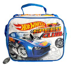 Lunchera Térmica infantil, escolar Hot Wheels, Original Wabro 13020