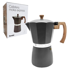 Cafetera Moka Express C/Mango de madera, 12 Pocillos 13181 en internet
