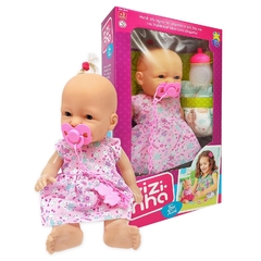 Bebe Real Muñeco Recién Nacido Zizinha, con Accesorios 12699 en internet