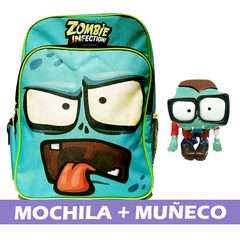 COMBO Mochila 17` Zombie Infection Licencia Oficial + Muñeco Zombie 90110 - comprar online