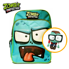 COMBO Mochila 17` Zombie Infection Licencia Oficial + Muñeco Zombie 90110 - tienda online