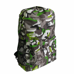 Mochila Espalda Urbana para chicos y grandes 18 pulgadas, camuflada, 12913