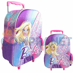 Imagen de Mochila escolar 16 pulgadas, C/Carrito Barbie 3D, 12996