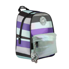 Mochila Footy tornasolada 12”, Rayada, 12935 - comprar online