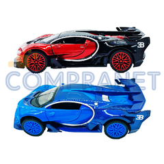 Auto Deportivo Colección, con luces y sonidos, abre puertas Bugati 3801 - Compranet