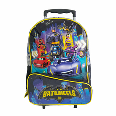 Mochila escolar 16 pulgadas, Con carro Batwheels 12998 - comprar online
