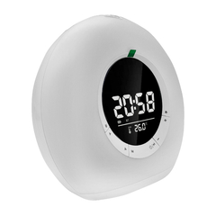 Parlante Reloj Inalámbrico Bluetooth Con Luces 13354