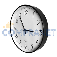 Reloj de pared Analógico de PVC, 30 cm diámetro, 13260 - comprar online