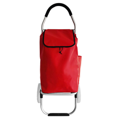Carrito de Compras 100 cm, 2 ruedas Grandes, Bolsa desmontable 13271 - tienda online