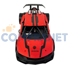 Auto de Carrera R/C Lanza Humo Pila Recargable, abre puertas 13169 - Compranet