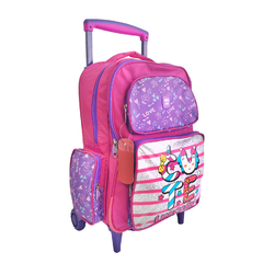 Mochila 18 pulgadas, C/Carrito Cute Unicornio, 3 ruedas Owen Kids 13659