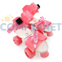 Patines 4 Ruedas Extensibles Bolsa PVC Colores Surtidos 11635 en internet