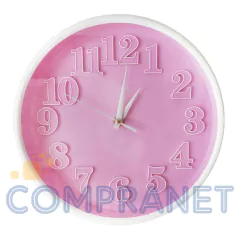 Reloj de pared Analógico, 25 cm diámetro, 12415 en internet