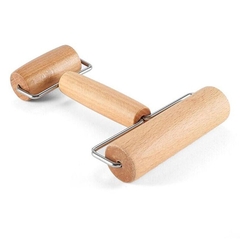 Rodillo de Madera 18 cm, para estirar masa, Pizzería, Pastelería 11926