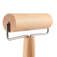 Rodillo de Madera 18 cm, para estirar masa, Pizzería, Pastelería 11926
