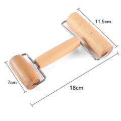 Rodillo de Madera 18 cm, para estirar masa, Pizzería, Pastelería 11926 - comprar online