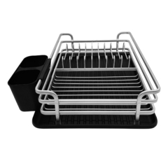 Secaplatos, Escurridor Reforzado Aluminio c/Bandeja Grande, 13106 - tienda online
