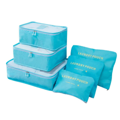 Set Organizador de Viaje x 6 piezas, Valija, Neceser, 13045 - tienda online