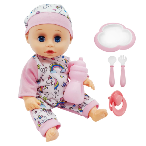 Bebe Muñeco C/Sonido y Accesorios, Bebote Chico 13365