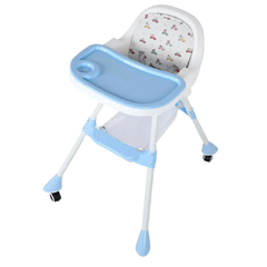 Silla de Comer Bebé, 2 Alturas C/ruedas, C/bandeja 13281 - tienda online