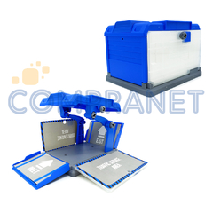 Set Vehículos para armar, Mini Car Park, estación de Servicio c/2 autos 12678 - tienda online