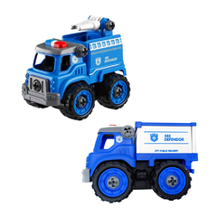 Set Vehículos para armar, Mini Car Park, estación de Servicio c/2 autos 12678 - comprar online