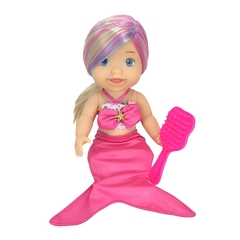 Imagen de Muñeca Pequeña Sirena, My Little Collection C/Duchador y Cepillo 12691