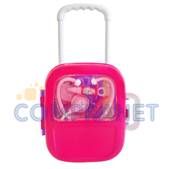 Valija Set de Dentista, Juego de Odontólogo, 14 piezas, con dentadura 13221 - Compranet