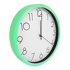 Reloj de pared Analógico de PVC, 30 cm diámetro, 13257 - tienda online