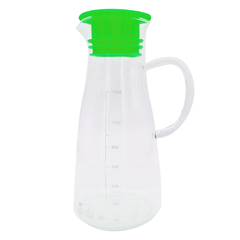 Jarra de Vidrio con tapa, jugo, limonada,1,5 litros, 12642 en internet