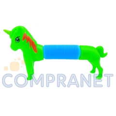 Pop Tube Unicornio, resorte anti stress, con Luz, 12385 - comprar online