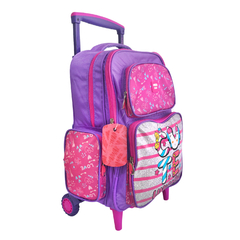 Mochila 18 pulgadas, C/Carrito Cute Unicornio, 3 ruedas Owen Kids 13659 - comprar online