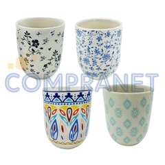 Cuenco, Taza de té x6 Porcelana China, Diseño Varios - comprar online