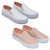 Kit 2 Pares Tênis Slip On Lizard Simon Vergan® - loja online