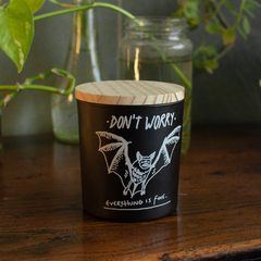 VELA AROMÁTICA PRETA / DON'T WORRY - comprar online
