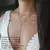 Colar de Pingentes para Mulheres, Real Aço Inoxidável 316-EManco-Multi Layered - loja online