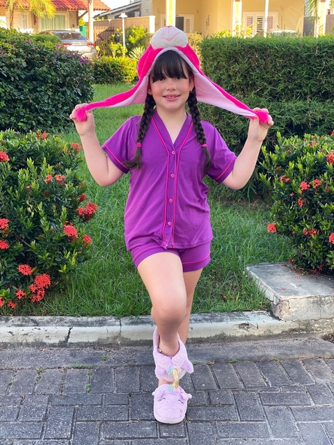 Pijama Americano Roxo - comprar online