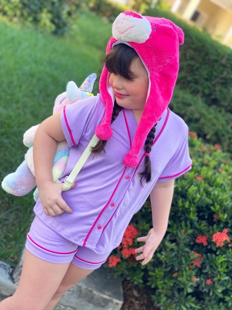 Pijama Americano Lilás - comprar online