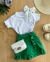 Short saia Maya verde