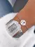 Pulseira em aço inox patinha love - comprar online