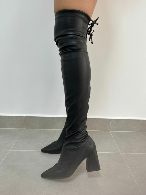 Bota Over the Knee preta