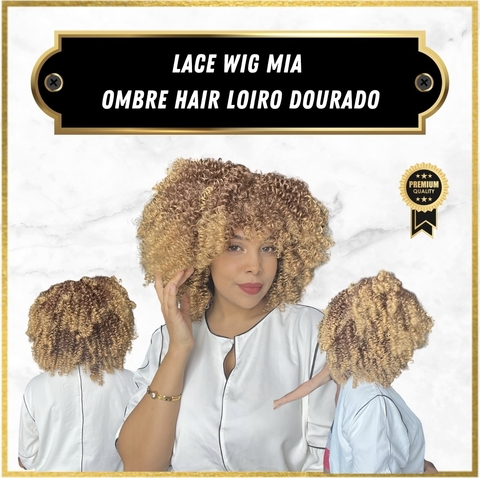 LACE WIG MIA OMBRE LOIRO DOURADO