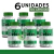 6x DETOX: Alcachofra, Gengibre, Carvão Ativado e Chlorella 500mg