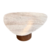 Mesa de Jantar Redonda Orgânica com tampo em Mármore: Design Único e Sofisticado - comprar online