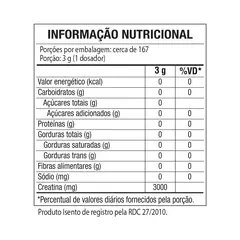 CREATOR CREATINA BLACK SKULL 500G - REFIL - comprar online