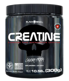 CREATINA BLACK SKULL PURA MONOHIDRATADA 300G