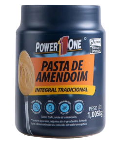 Pasta de Amendoim Integral 1,005kg - Power 1 One